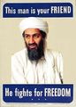 Osama bin Laden fights for freedom?