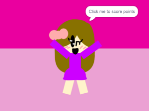 She playing here.png