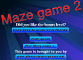 The screen that shows after the screamer.