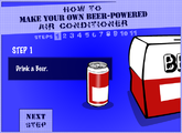 Step 1: Drink a beer.