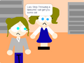 Her mother appears, and basically validates her tantrum.