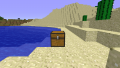 A Locked Chest in Minecraft.
