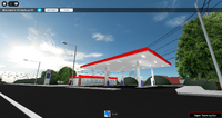 The ESSO gas station, it was also in the original game.