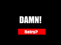 "Damn!"
