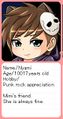 Nyami's profile.