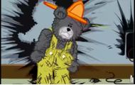 Freddie after he’s electrocuted