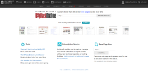 Wayback Machine Homepage.PNG