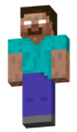 An image of Herobrine's skin.
