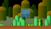 File Select Screen.