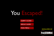 What happens when the player completes the game.