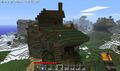 Another known screenshot from Copeland of his house. Herobrine can be seen at the bottom right corner of the screen.