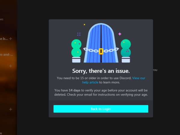 Failed, this account was locked a day ago.